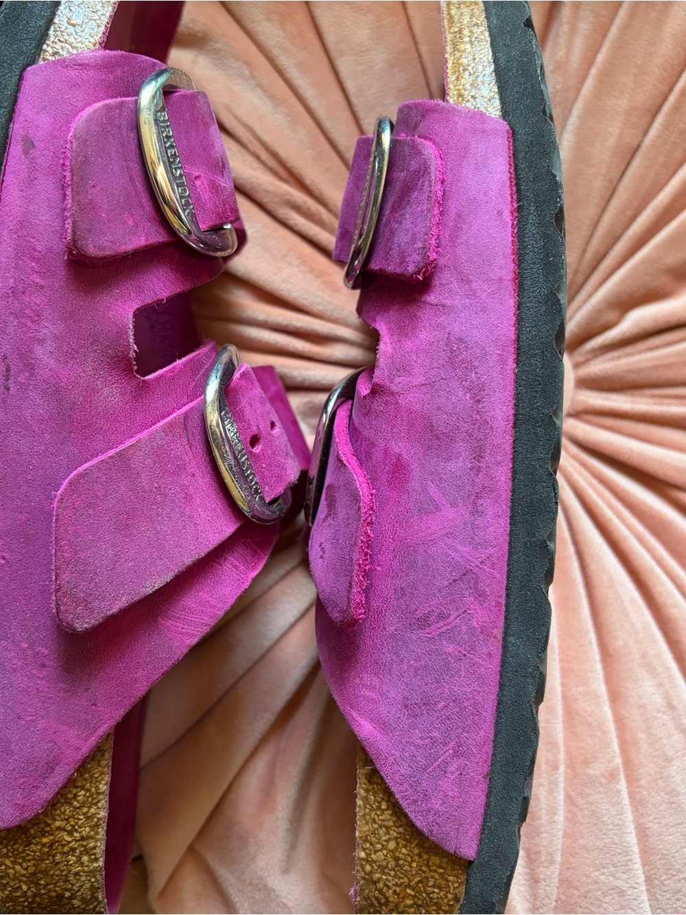 Birkenstock Arizona Fuchsia Sandals 39 - Picture 4 of 6